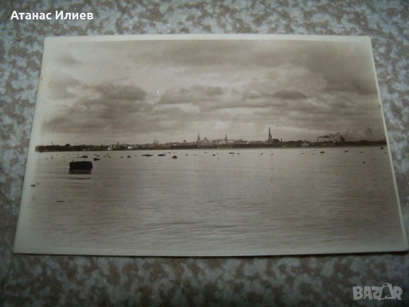 Стара пощенска картичка с изглед към град Талин 1931г. Естония, снимка 1
