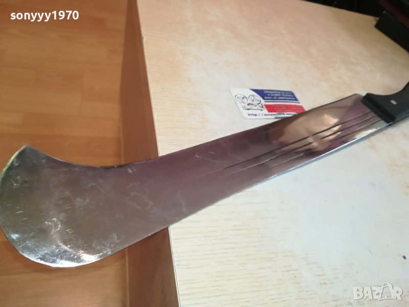 кукри-мачете инокс хром 57х11см от франция 1911231616, снимка 1