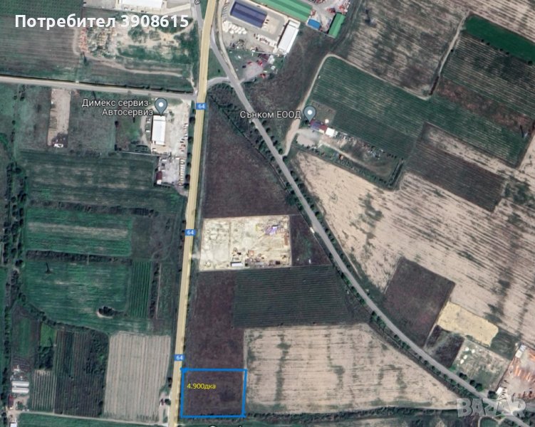 Продава се 4.9 дка, на изхода на град Карлово в посока Пловдив, снимка 1