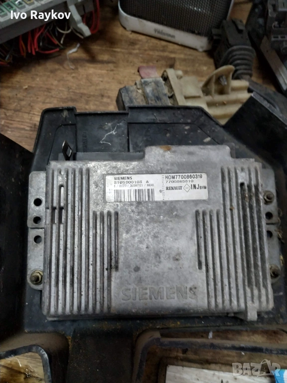 компютър , ECU RENAULT MEGANE 1.6 16V SIEMENS, S105300103A, HOM 7700860319, 7700102267 , снимка 1