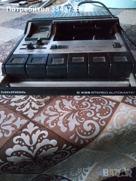 Ретро касетофон GRUHDIG Ç435, снимка 1