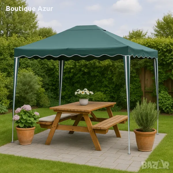 Градинска шатра Muhler G1017 300x400xH250см, снимка 1