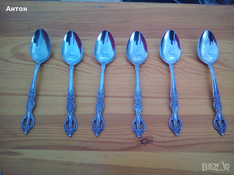Лъжици German Model 6 бр , 19 см, снимка 1