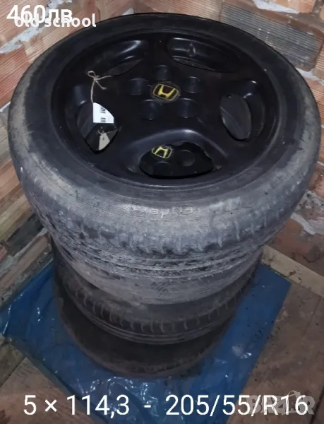 16ки Джанти от 'Сивик' (5 × 114,3), снимка 1