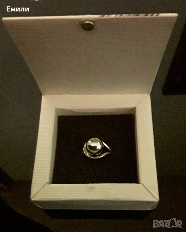Дамски сребърен пръстен, снимка 1