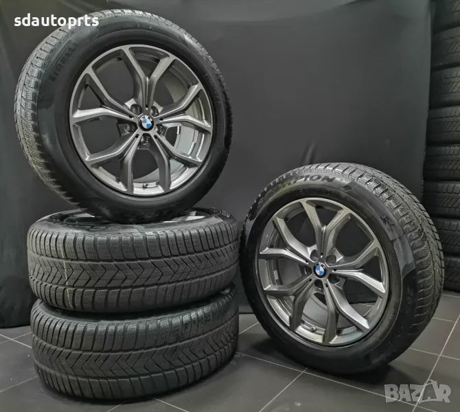 19” Зимен К-т BMW Джанти Style 734 Гуми Pirelli 2022 Датчици БМВ X5 G05 X6 G06, снимка 1