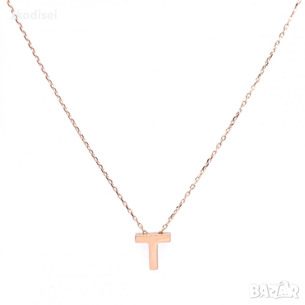 Златнo колие 1,39гр. 42,0см. 14кр. проба:585 модел:33591-6, снимка 1