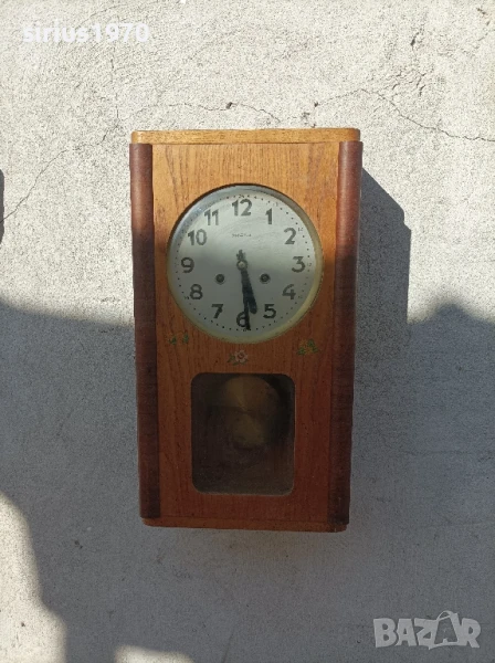 стар полски часовник метрон работещ, снимка 1