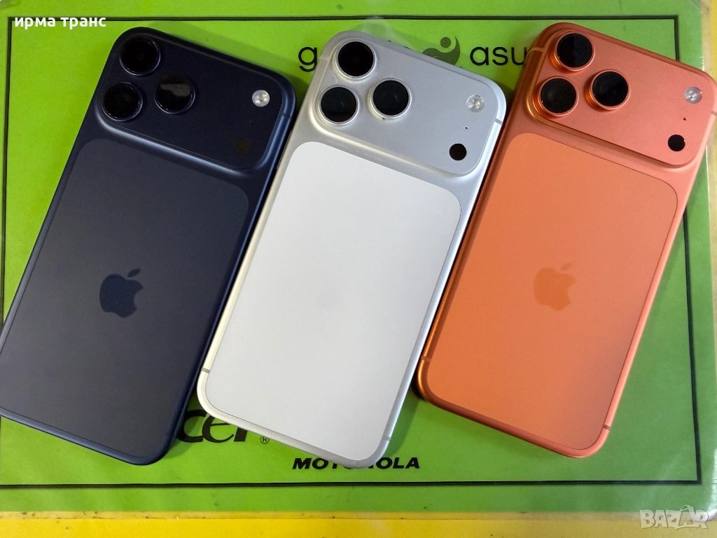 iPhone 17 Pro Max 256gb фабрично отключен.1 година гаранция, снимка 1