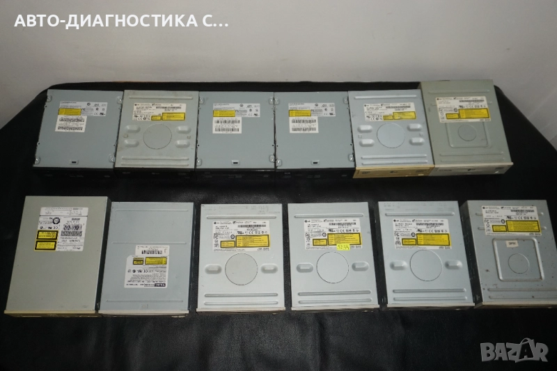 12 DVD/CD Устройства IDE/PATA за Настолен Компютър/Teac/LG/PLEXTOR/, снимка 1