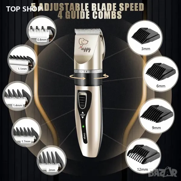 Комплект за груминг/ подстригване на кучета CHROER, снимка 1