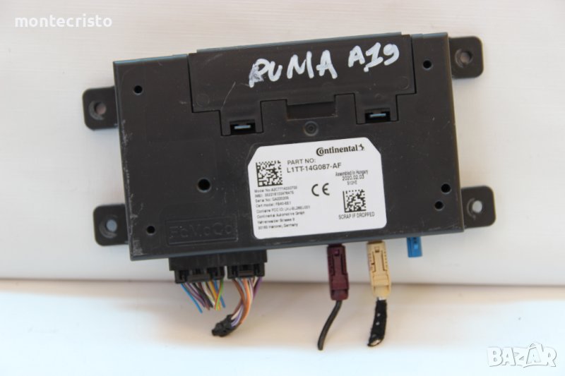 Phone Bluetooth модул Ford Puma след 2019г. / L1TT-14G087-AF / L1TT14G087AF, снимка 1