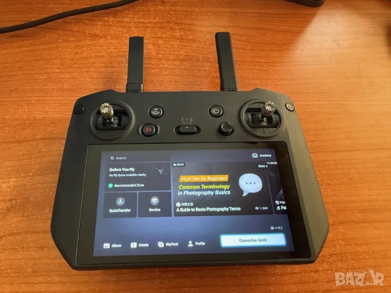 DJI RC PRO / Enterprise със стъклен протектор - Дистанционно управление DJI Смарт Дрон, снимка 1