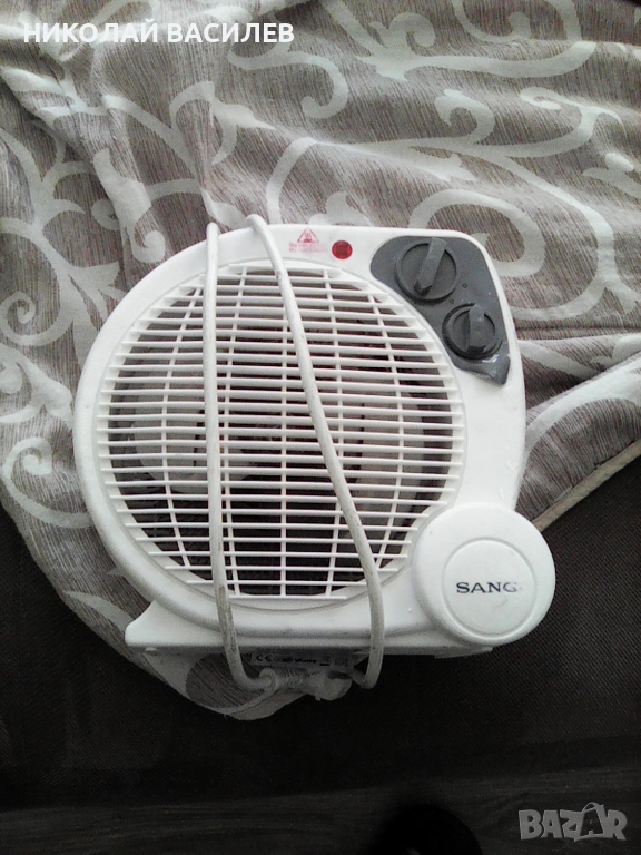 Запазена   вентилаторна  печка   ., снимка 1