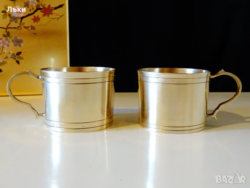 Масивна немска бронзова чаша. , снимка 1