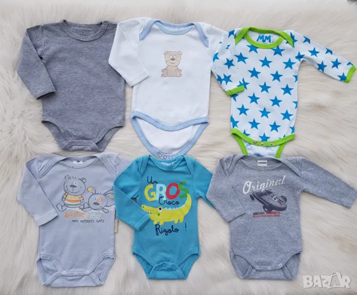 Бебешки бодита 0-3 месеца 62см., снимка 1