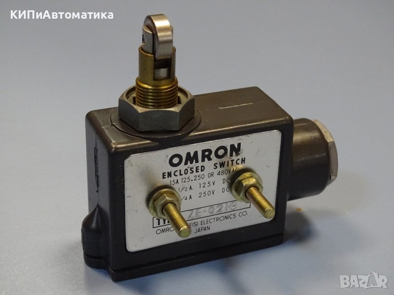 изключвател Omron ZE-Q21-G Enclosed Switch Roller Plunger 15A, снимка 1