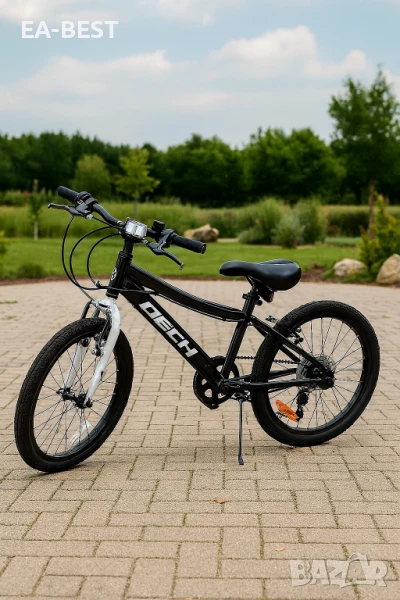 🚲 Детски велосипед Dech, 20”, 7 скорости, Черен 🚲, снимка 1