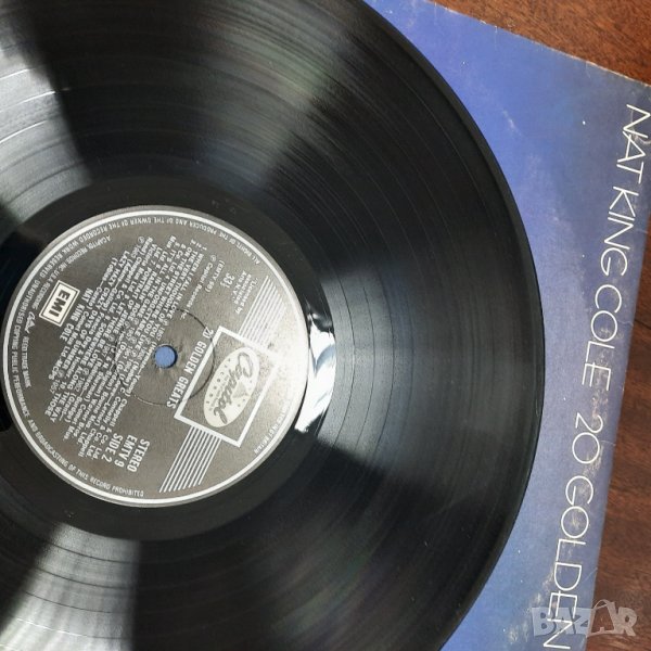  Nat King Cole 33" 20 Golden  Greats,Capitol records,G.Britain, снимка 1