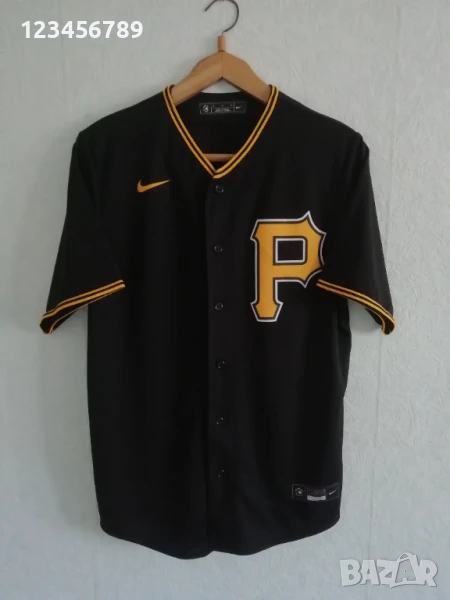 Pittsburgh Pirates Nike Jersey Baseball нова тениска фланелка бейзболна размер М, снимка 1