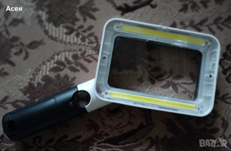  Висококачествена лупа с увеличение 2х,20х,  LED осветление, снимка 1