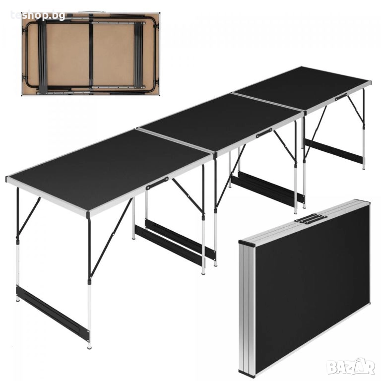 Многофункционална маса - комплект от 3 броя, 100 x 60 см MIADOMODO, снимка 1