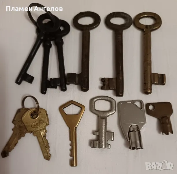 Стари ключета 12 броя, снимка 1
