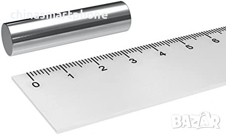 Неодимов МАГНИТ 10x40mm N52, magnit, neodimov, магнити, magniti, снимка 1