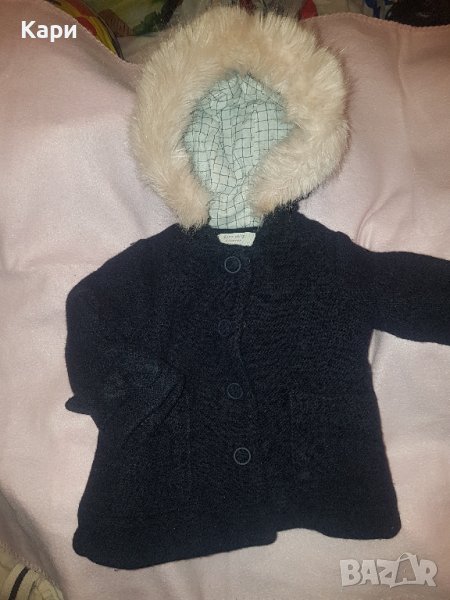 Детско палто с пух 80см ZARA, снимка 1