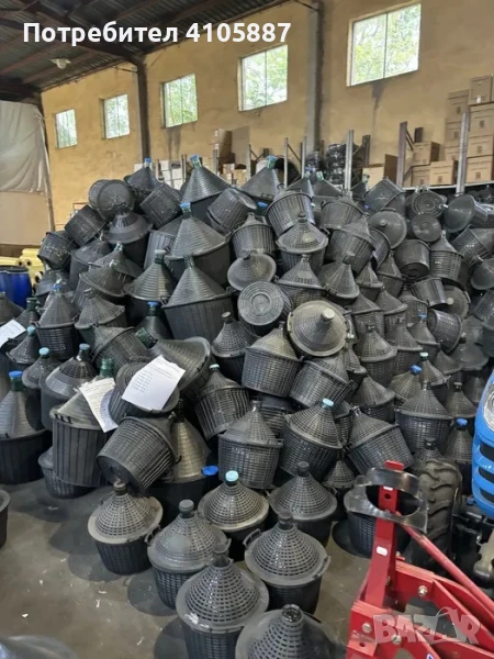 Стъклени дамаджани за вино и ракия - 5 литра, 10 литра, 15 литра, 20 литра, 25 литра, 34 литра и 54 , снимка 1