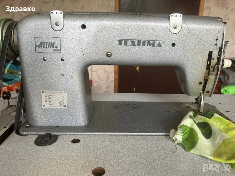 Altin Textima – здрава права шевна машина с нов мотор, снимка 1