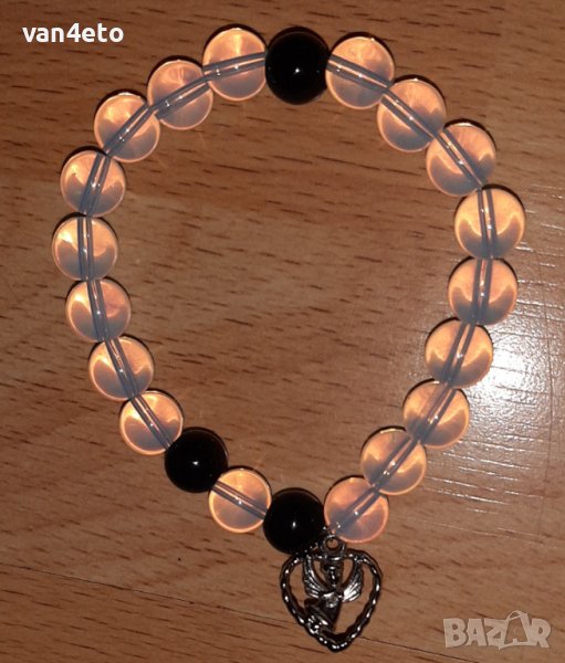 Естествени камъни ръчно изработени гривни, снимка 1