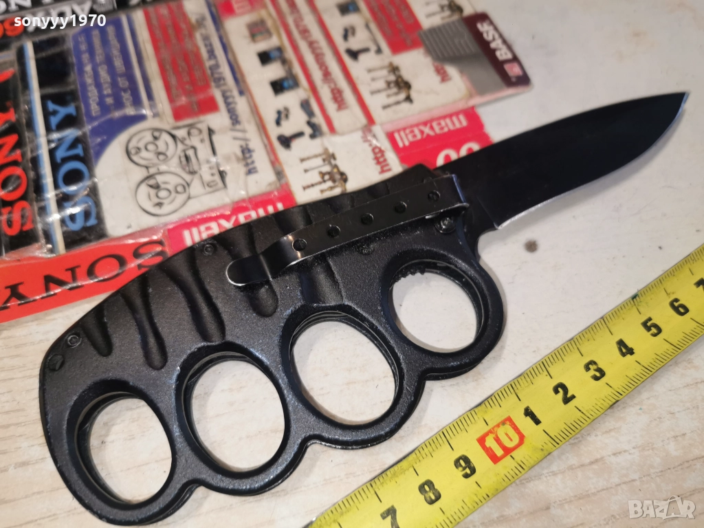 метален бокс с нож 3012250724, снимка 1