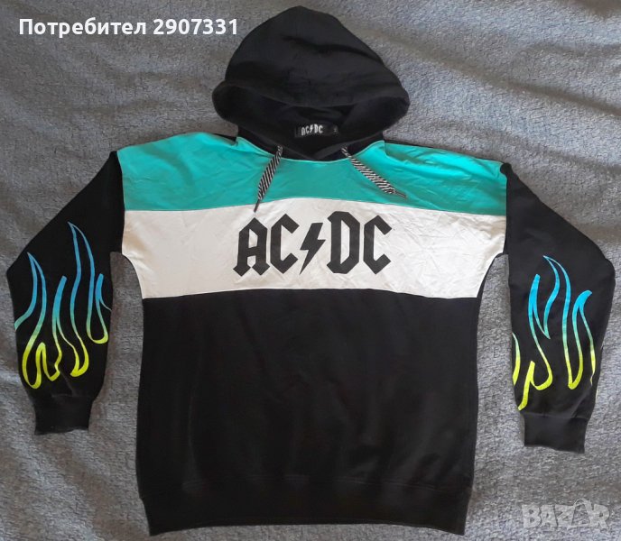суичър с качулка (hoodie) AC/DC. Официален продукт, снимка 1