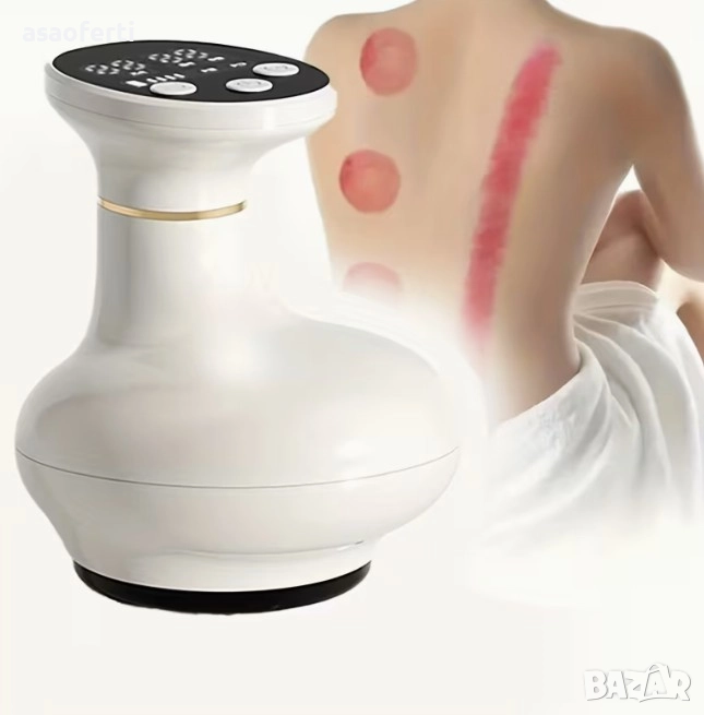 ⭐ Интелигентен 3в1 Уред ZY-816 – Гуа Ша, Динамични Вендузи и Магнитна Термотерапия 55°C, снимка 1