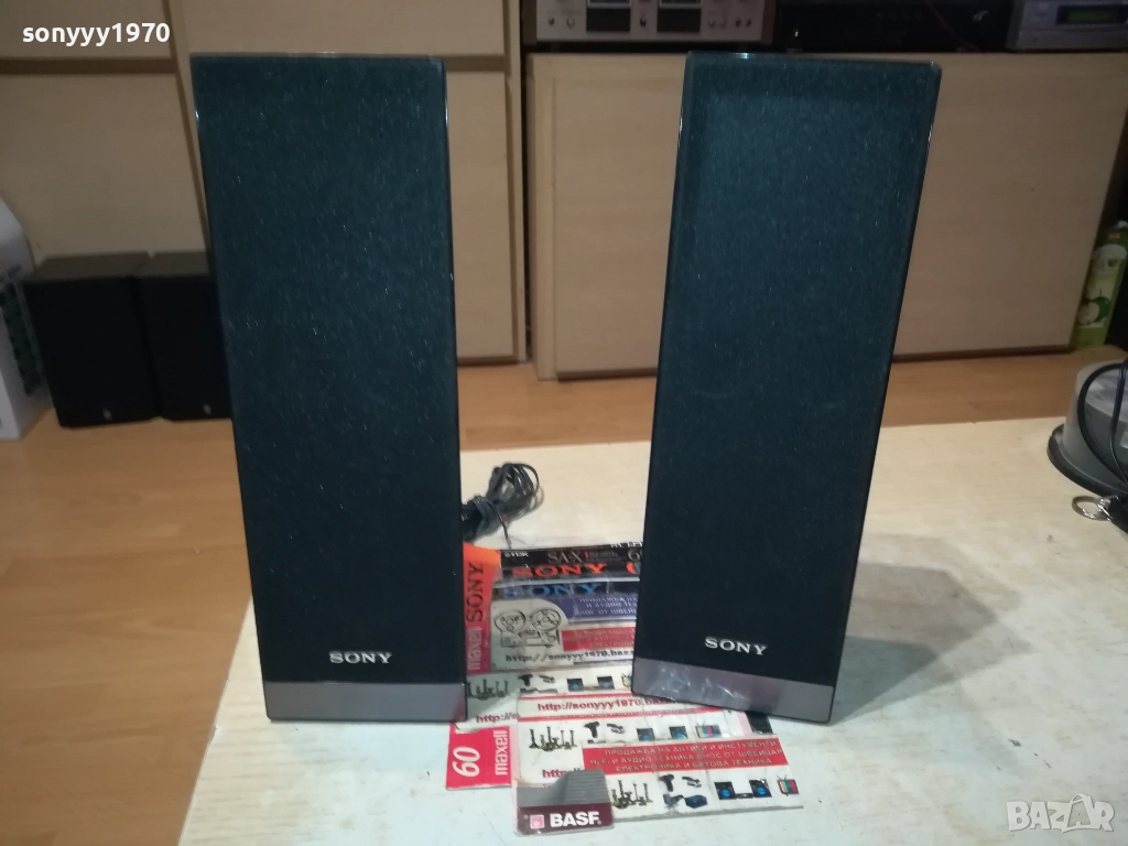 SONY SS-TSF300 2БР ТОНКОЛОНИ-ВНОС SWISS 3011250708, снимка 1