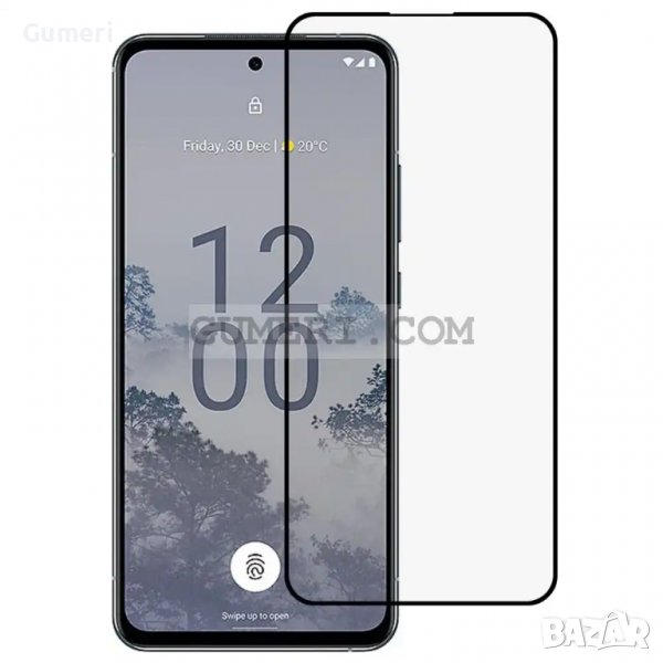 Nokia X30 - Стъклен Протектор за Целия Екран, снимка 1