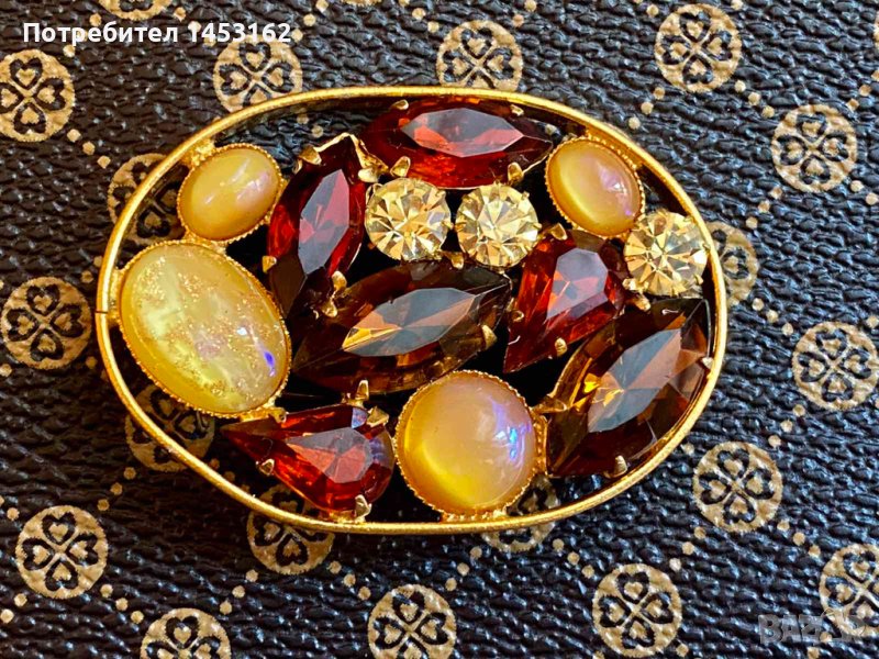Красива и стара колекционерска брошка , снимка 1