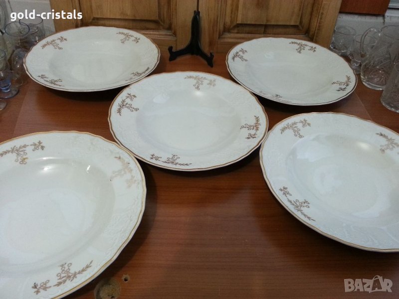  чинии порцелан  Чехословакия, снимка 1