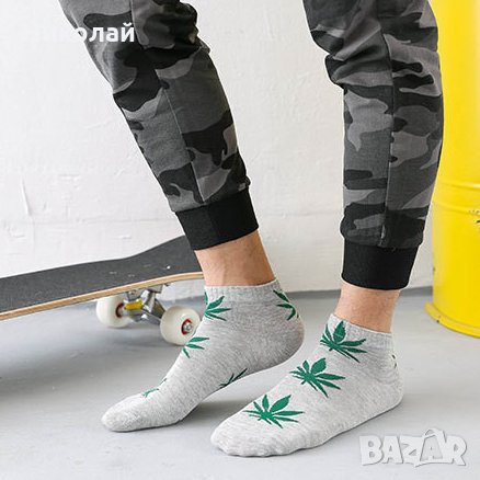 Арт чорапи Марихуана / коноп, снимка 1