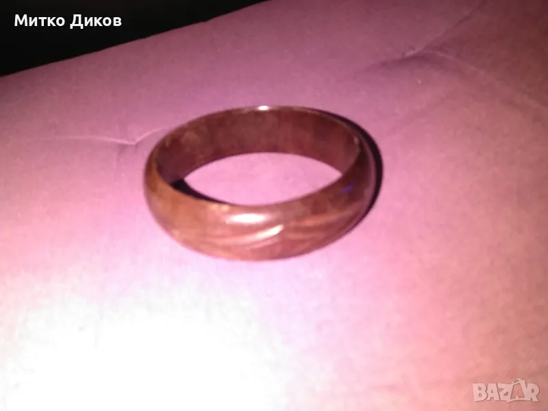 Дървена гривна №8, снимка 1