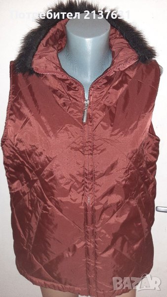 ДАМСКИ ЕЛЕК с джобове -  Размер L , снимка 1