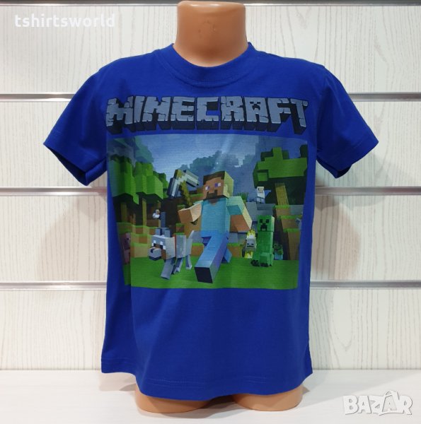 Нова детска тениска с дигитален печат MINECRAFT (Майнкрафт), снимка 1