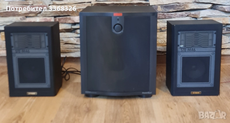 Fisher STE M46 + SOLID активен субуфер , снимка 1