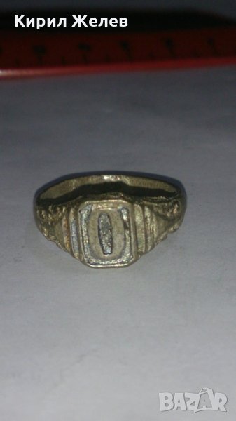 Стар пръстен уникат сачан - 67321, снимка 1