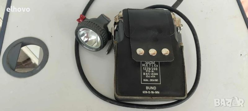 Миньорска лампа, челник HLE 7 L Ex, снимка 1