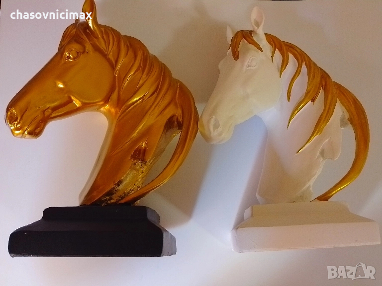 статуетка глава на кон654, снимка 1