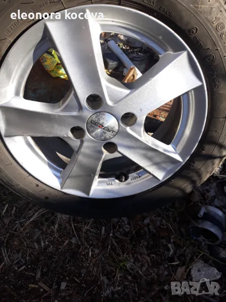 4бр алуминиеви джанти 14ки с гуми, снимка 1