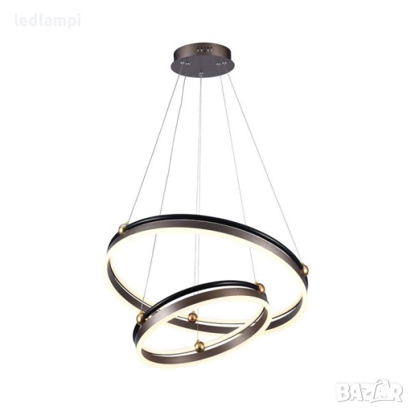 LED Полилей 50W Кафяв Топло Бяла Светлина, снимка 1