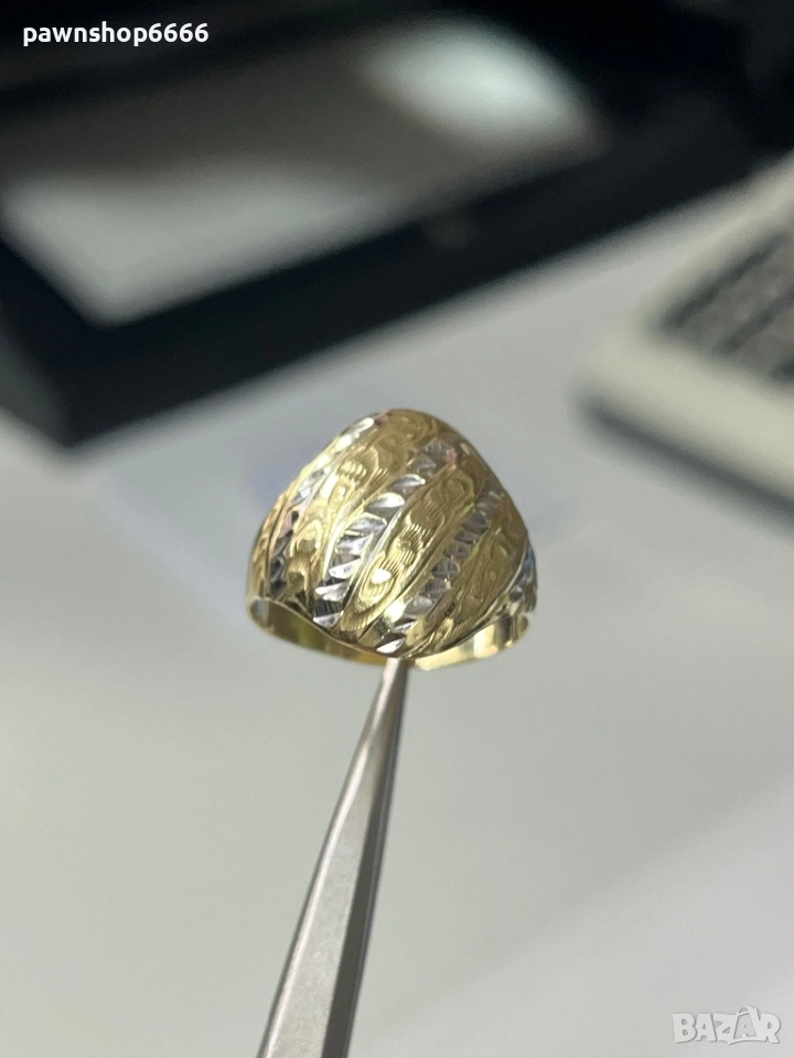Златен пръстен 14К, снимка 1